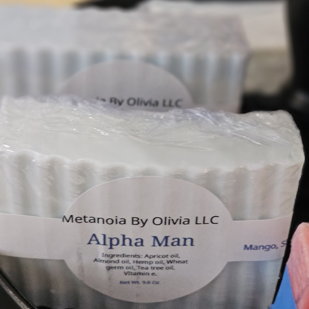 Alpha male Shea butter soap